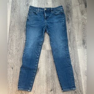 American Eagle Outfitters Dark Blue Skinny Jeans